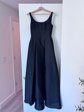 Azazie Black Sleeveless Maxi Gown